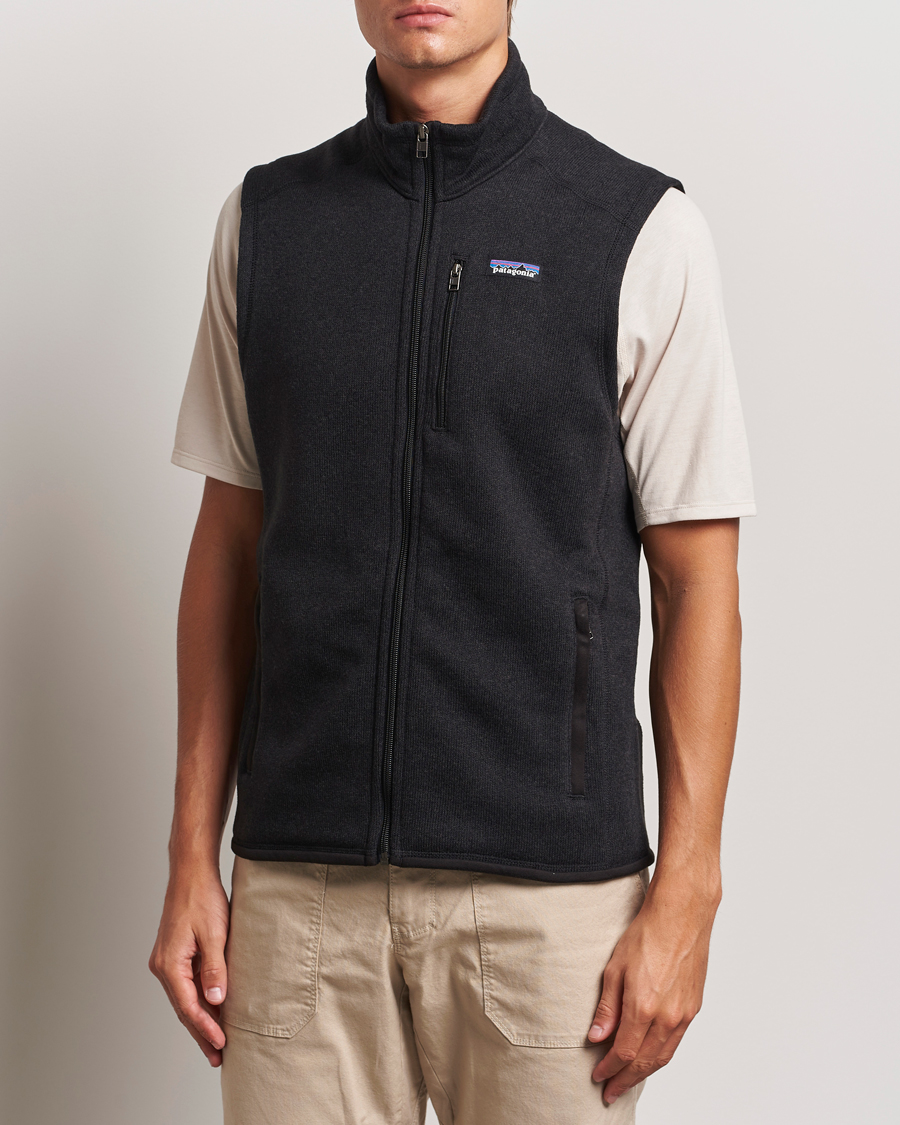 Heren | Truien | Patagonia | Better Sweater Vest Black