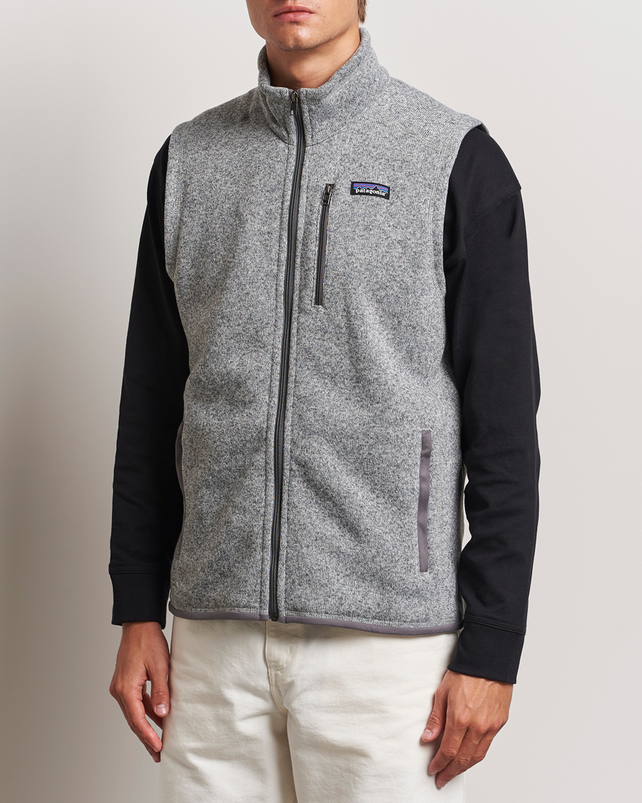 Heren | Full-zip | Patagonia | Better Sweater Vest Stonewash