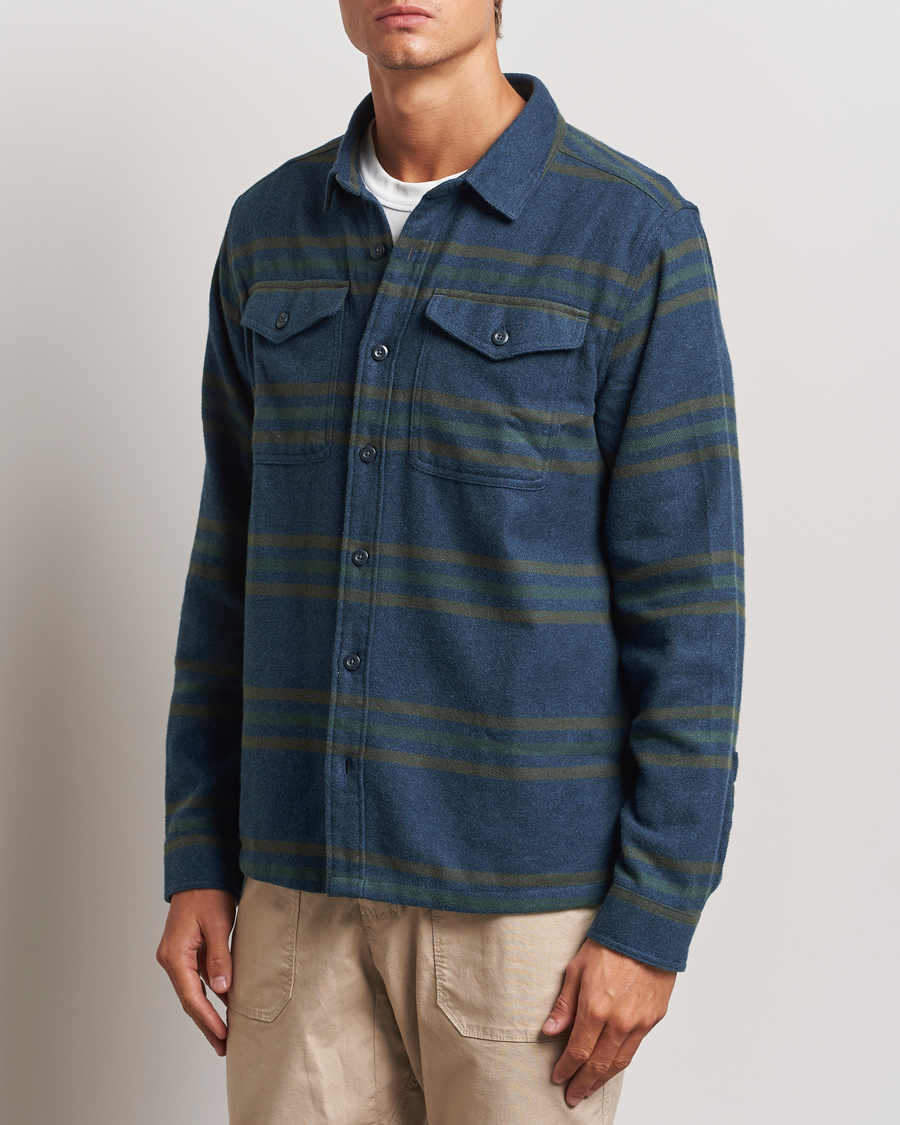 Heren | Casual | Patagonia | Fjord Flannel Shirt Smolder Blue