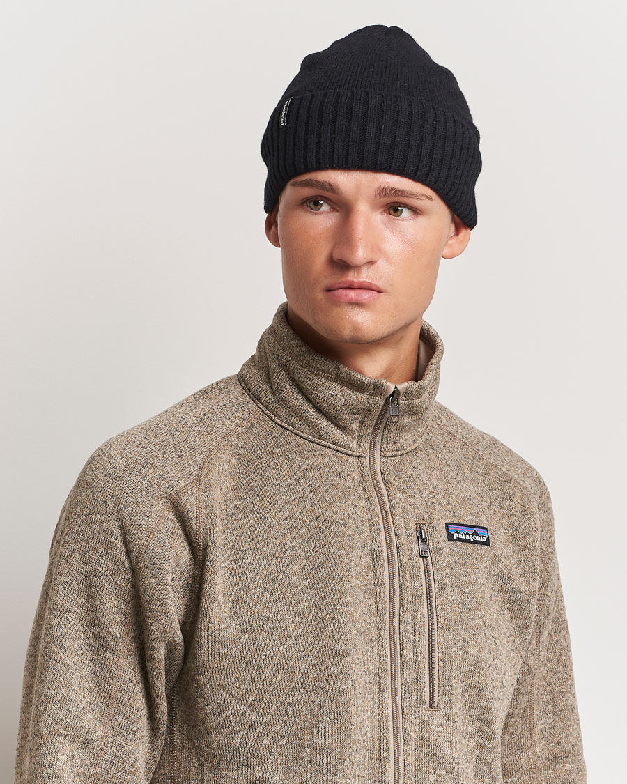 Heren | Active | Patagonia | Brodeo Beanie Black