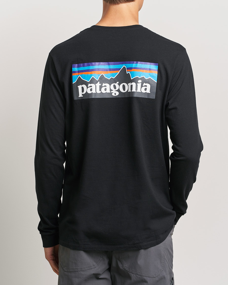 Heren | T-Shirts | Patagonia | P-6 Logo Responsibiliti T-Shirt Black