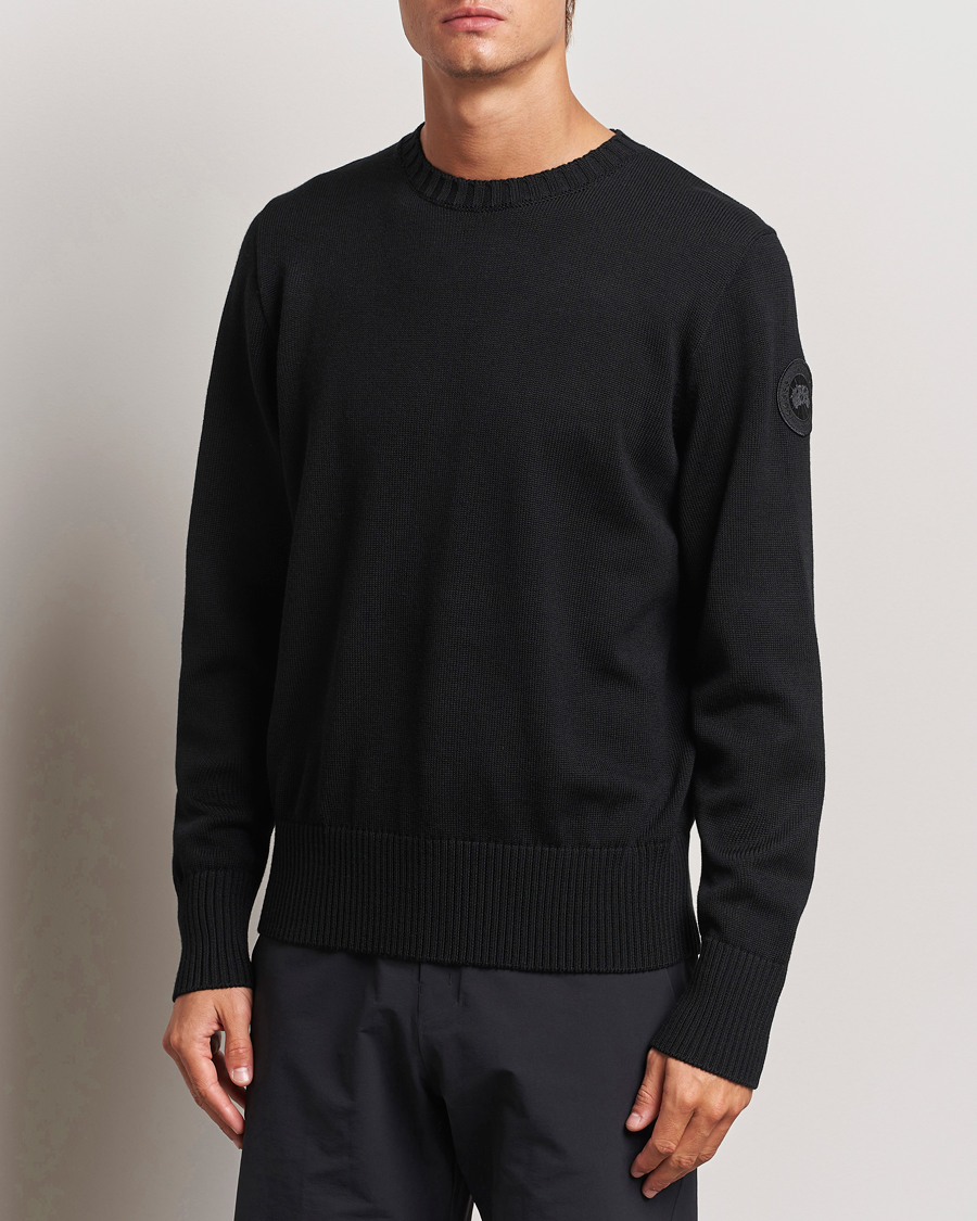 Heren |  | Canada Goose Black Label | Canada Goose Rosseau Crew Neck Black