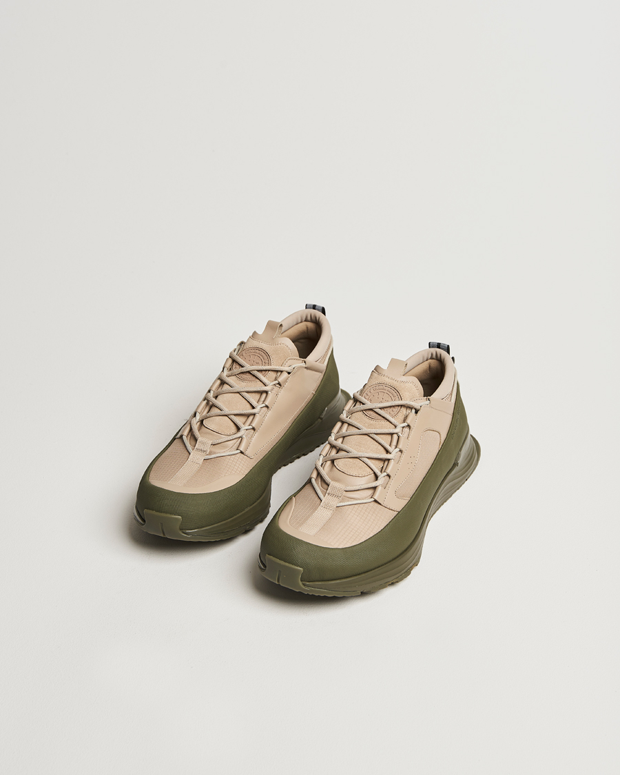 Heren |  | Canada Goose | Glacier Trail Sneaker Tan/Military Green