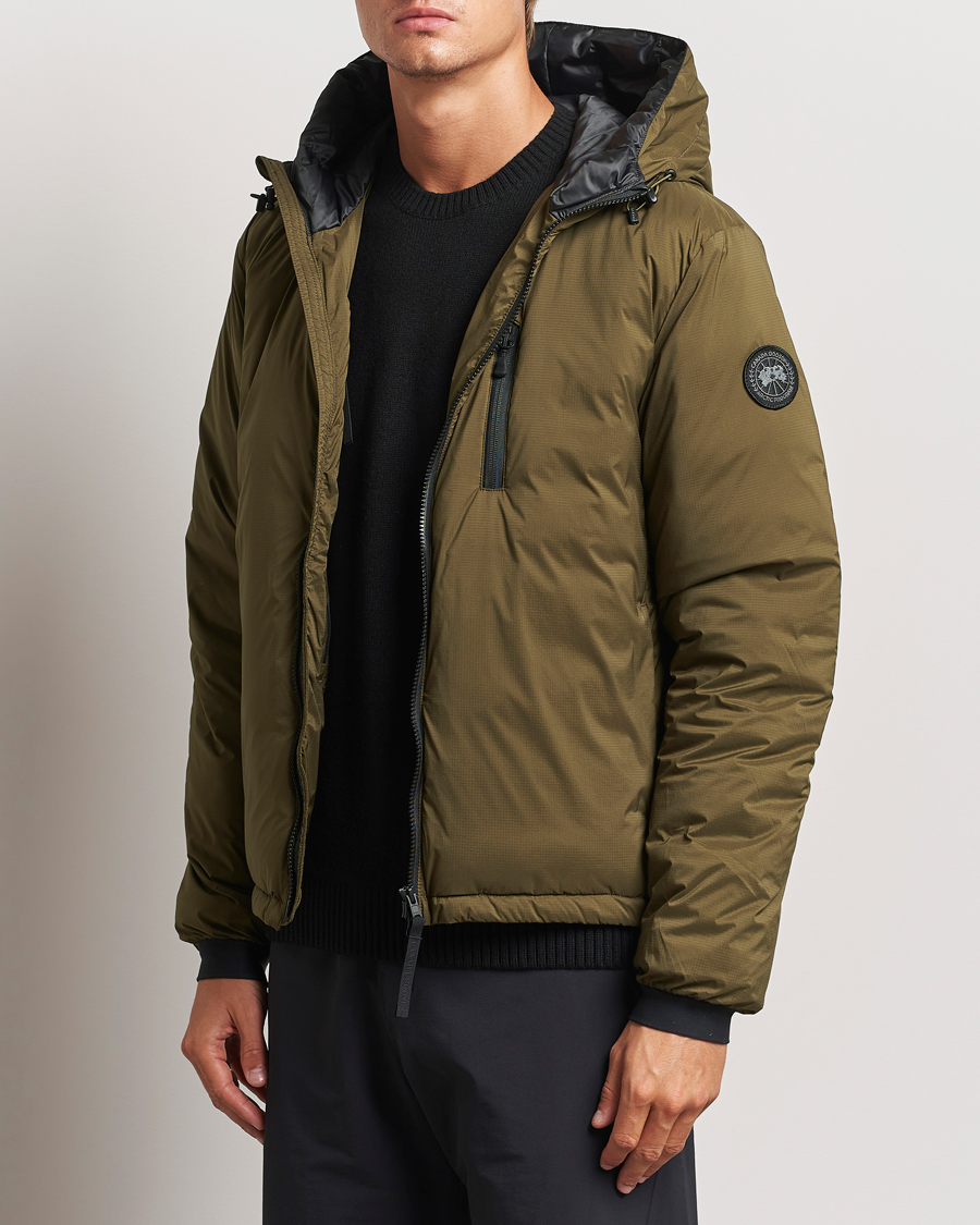 Heren |  | Canada Goose Black Label | Lodge Hoody Military Green