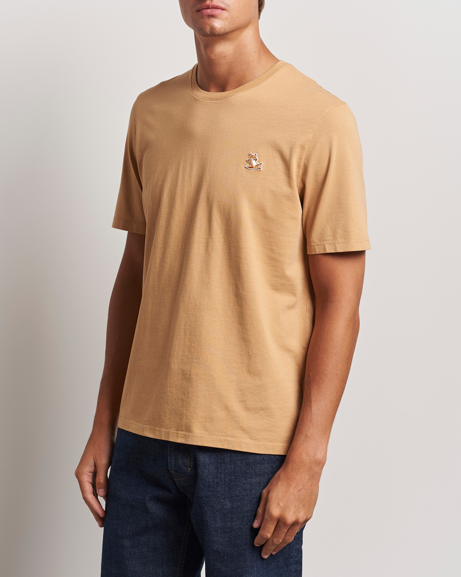 Heren |  | Maison Kitsuné | Chillax Fox T-Shirt Chamomile Beige