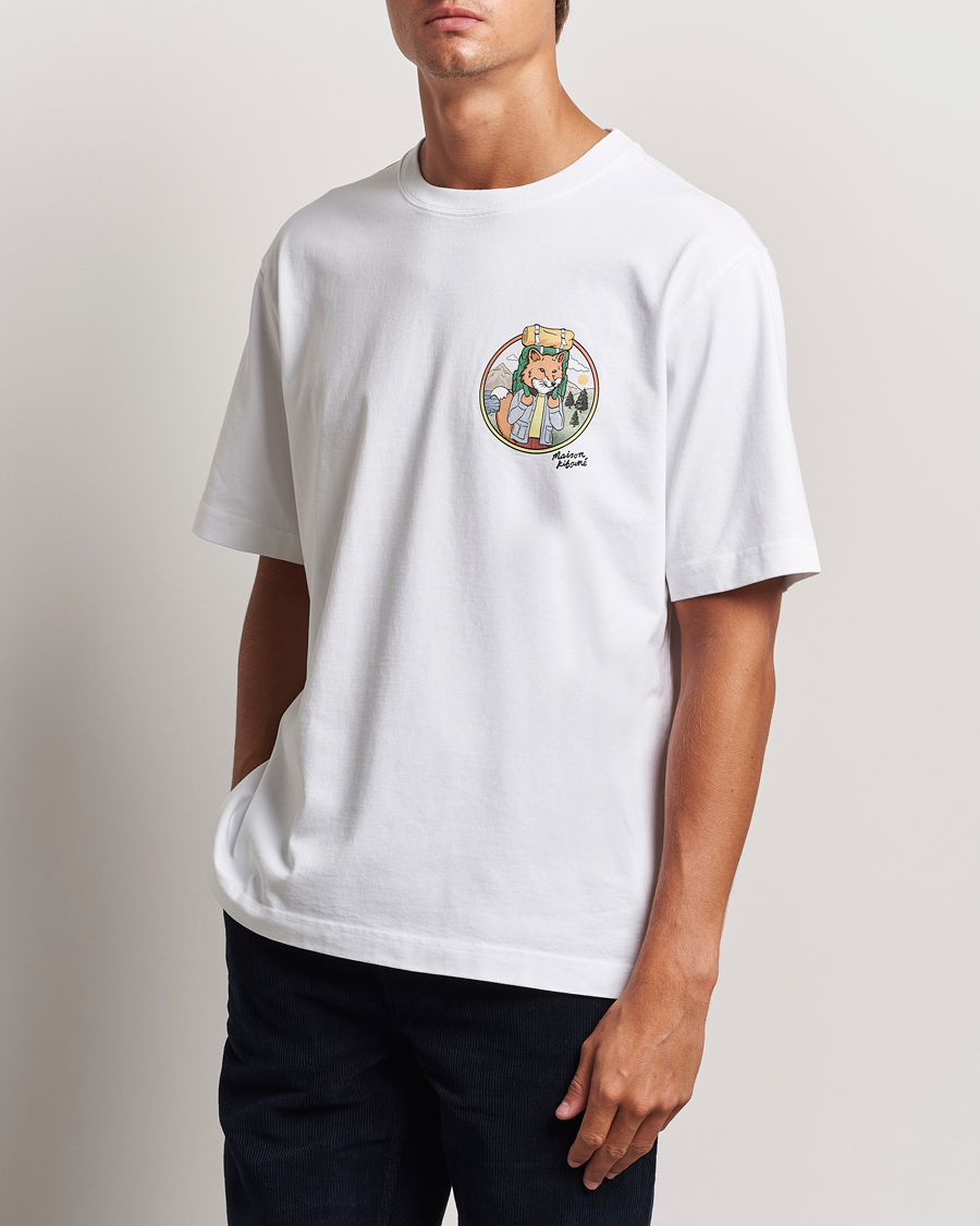 Heren |  | Maison Kitsuné | Rambling Fox T-Shirt White