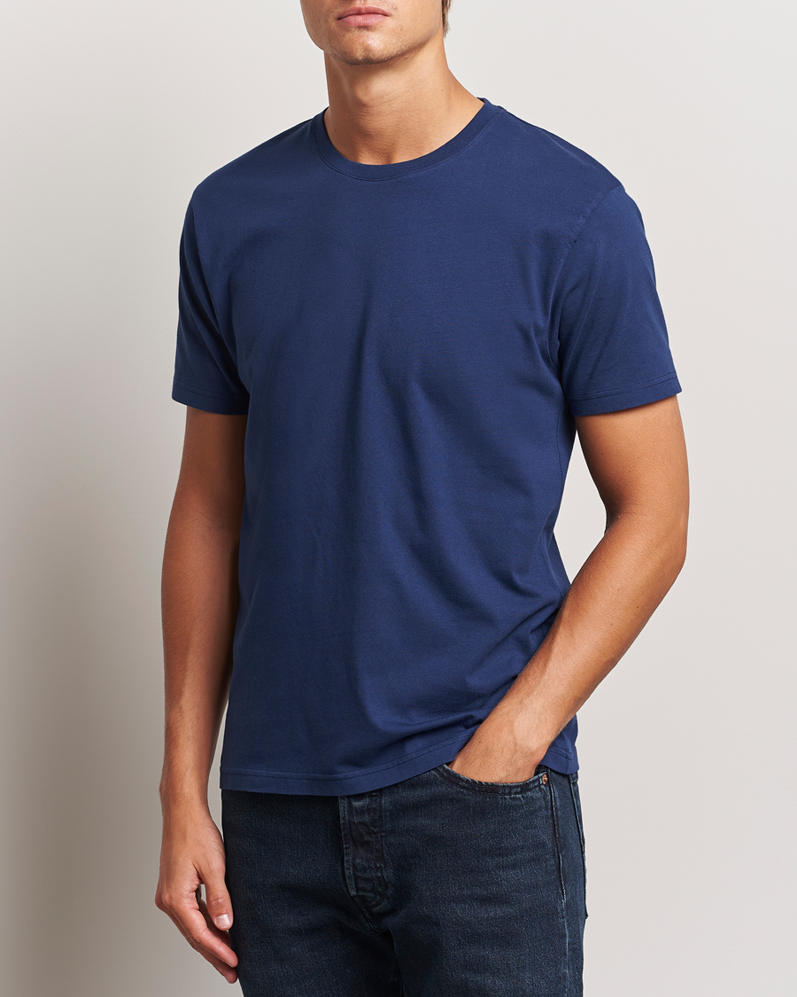 Heren |  | Colorful Standard | Classic Organic T-Shirt Marine Blue