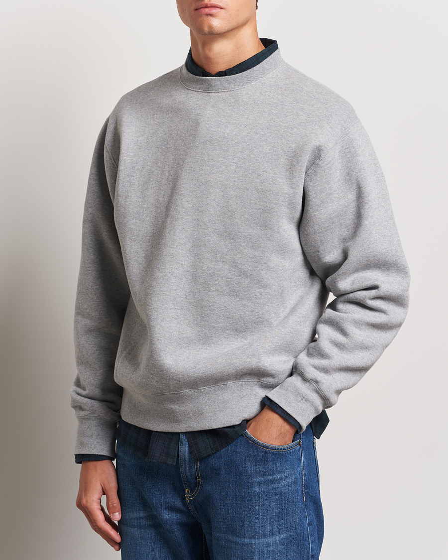 Heren |  | BEAMS PLUS | Japanese Cotton Sweatshirt Grey