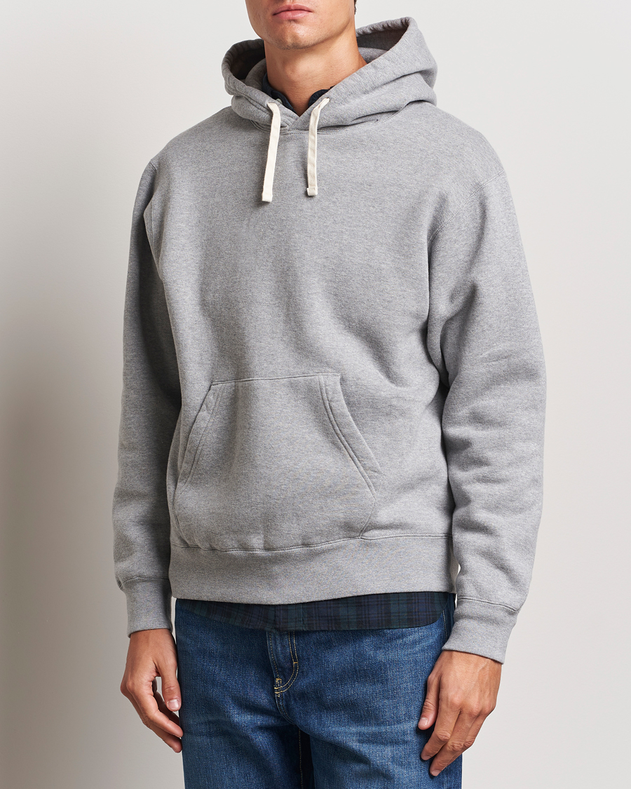 Heren |  | BEAMS PLUS | Japanese Cotton Hoodie Grey