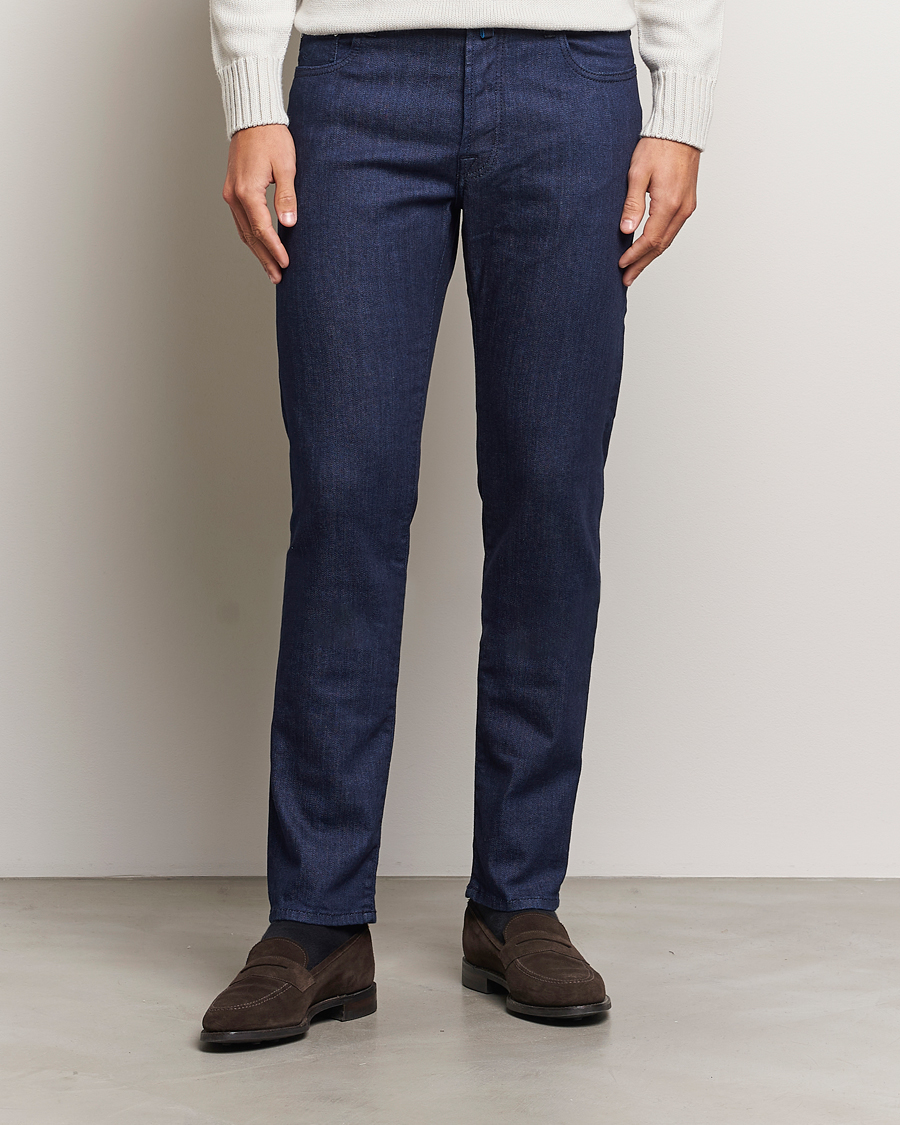 Heren |  | Jacob Cohën | Bard 688 Slim Fit Stretch Jeans Dark Tonal Wash