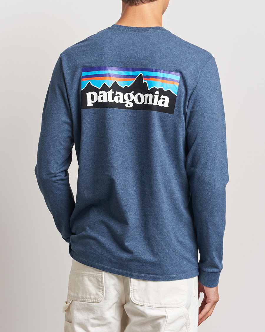 Heren | Kleding | Patagonia | P-6 Logo Responsibiliti T-Shirt Utility Blue