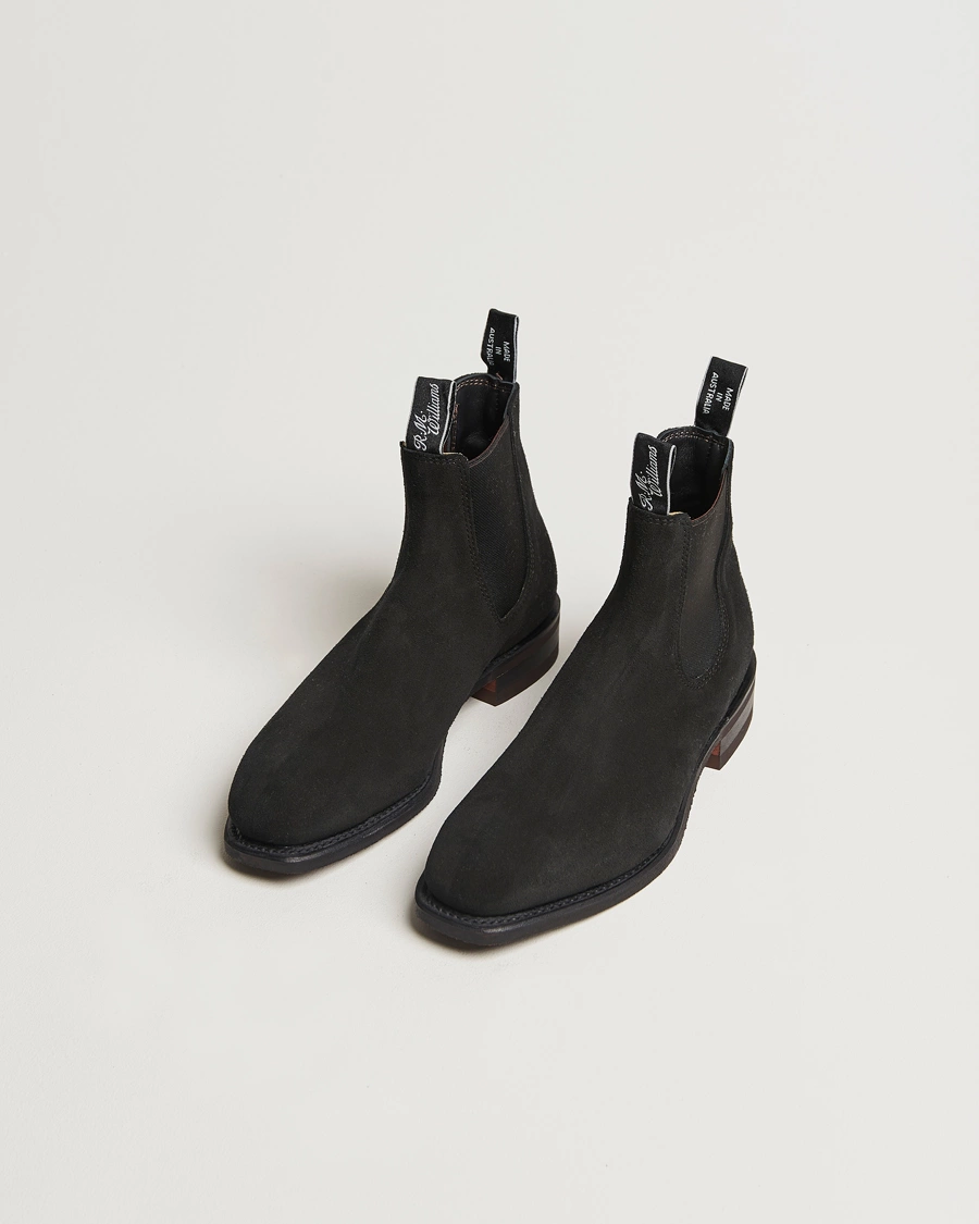 Heren |  | R.M.Williams | Comfort Craftsman G Boot Black Suede