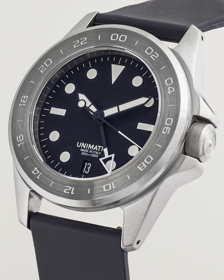 Heren |  | UNIMATIC | Modello Quattro GMT Limited Watch Black