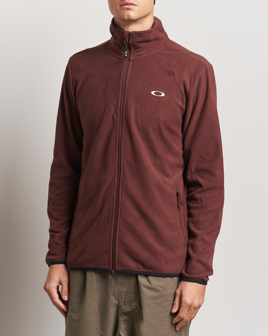 Heren |  | Oakley | Alpine Full Zip Sweatshirt Grenache