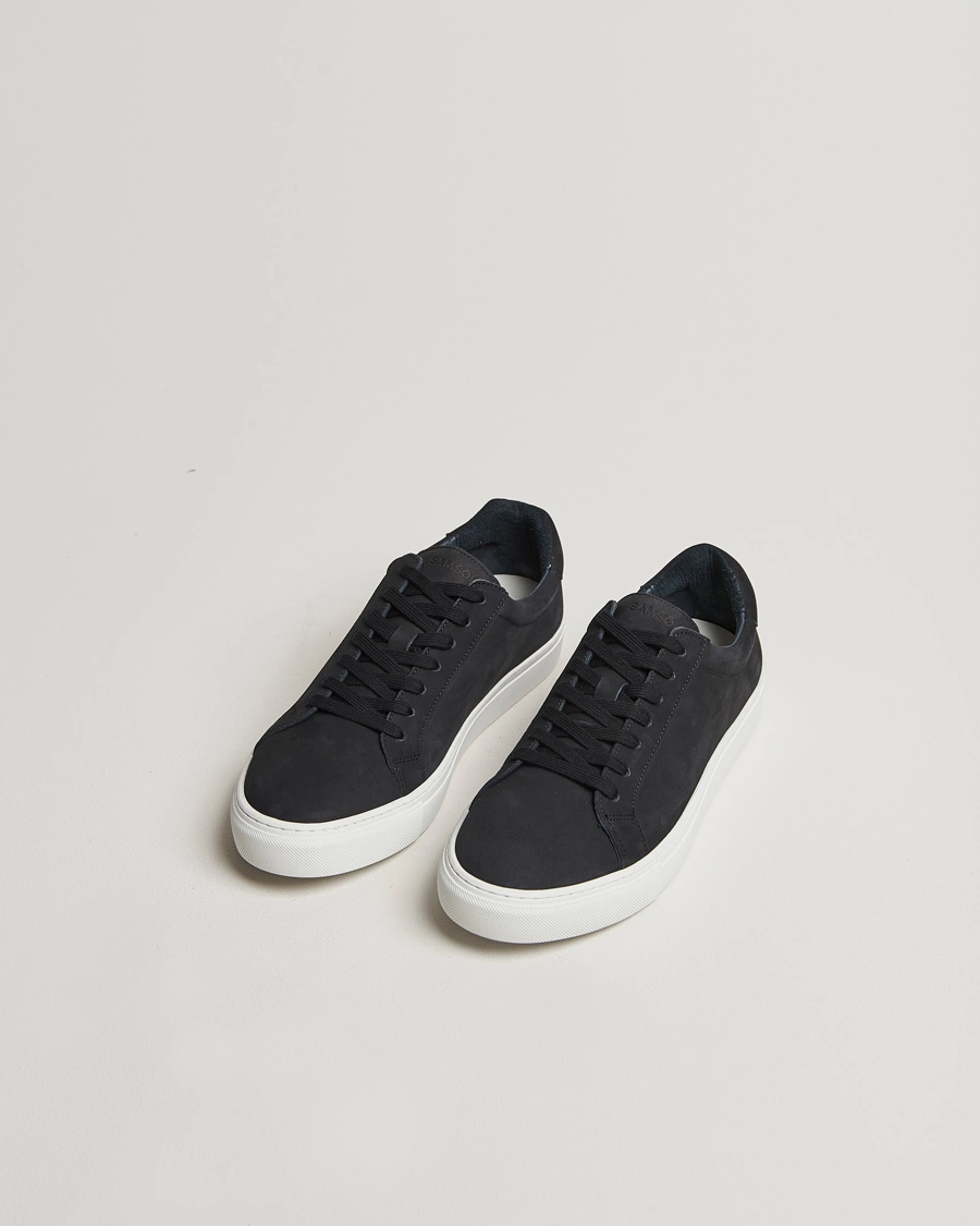 Heren |  | Samsøe Samsøe | Saharry Nubuck Sneakers Salute Navy