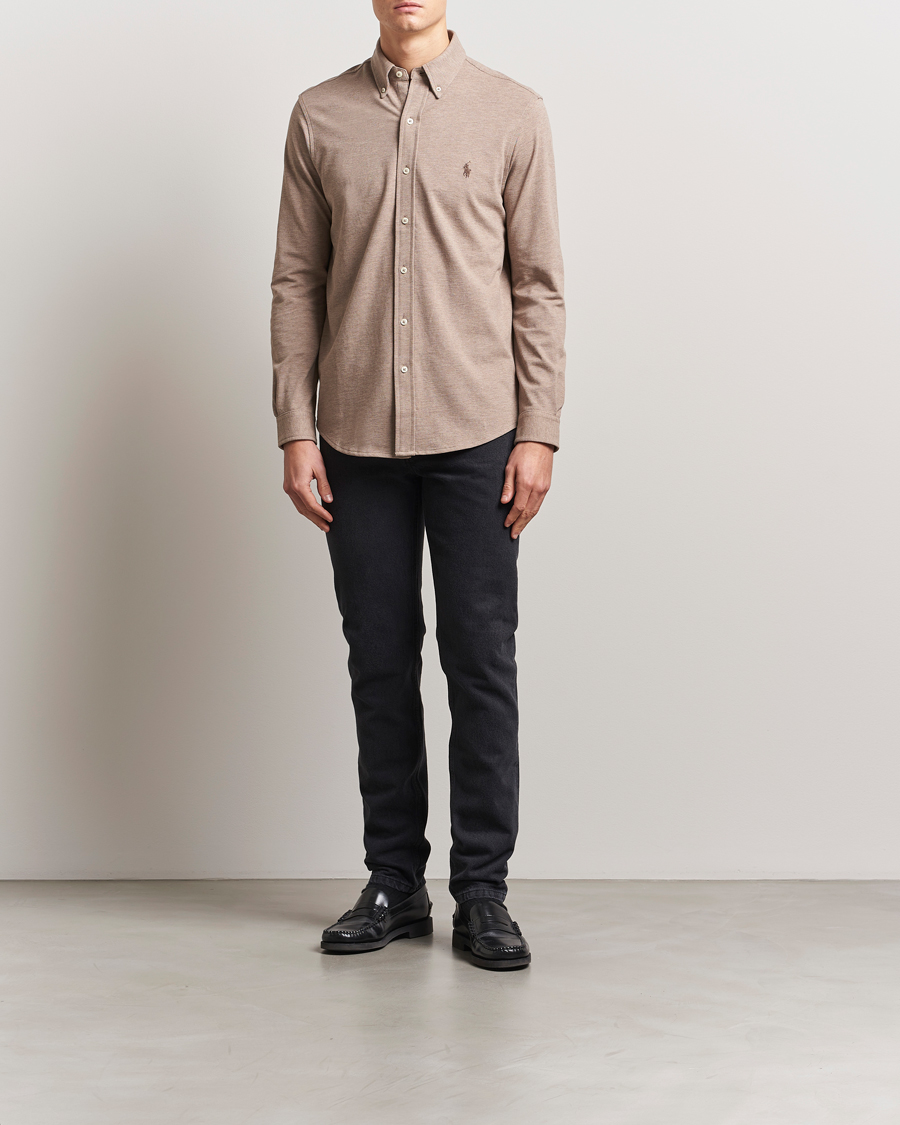Heren | Overhemden | Polo Ralph Lauren | Featherweight Mesh Shirt Adirondack Heahter