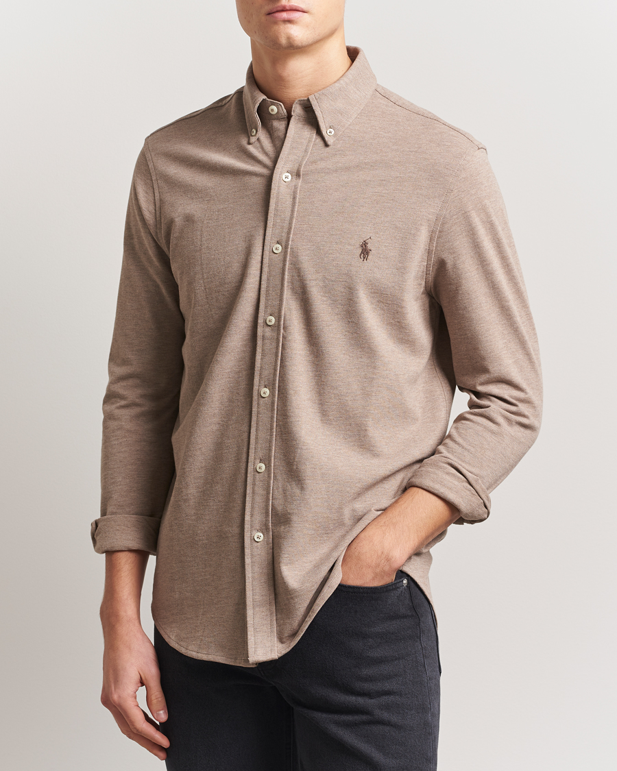 Heren | Overhemden | Polo Ralph Lauren | Featherweight Mesh Shirt Adirondack Heahter