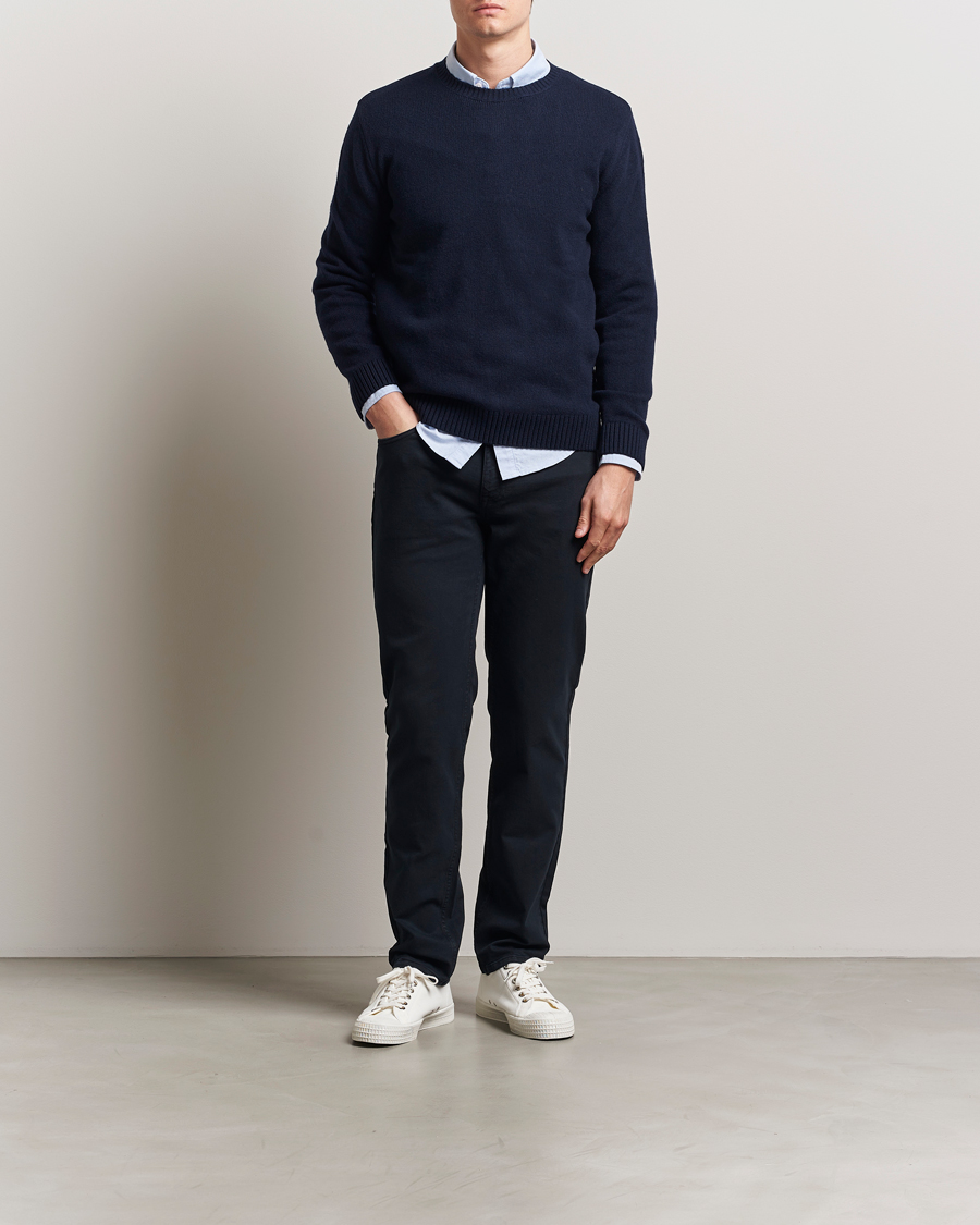 Heren | Broeken | NN07 | Tony 5-Pocket Pants Navy Blue