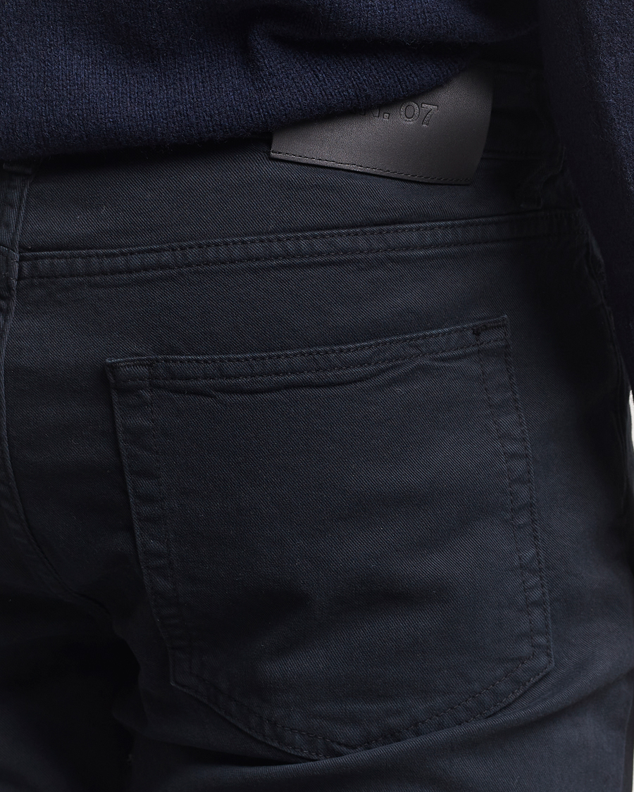 Heren | Broeken | NN07 | Tony 5-Pocket Pants Navy Blue