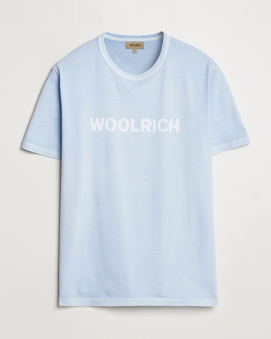 Heren | T-shirts | Woolrich | Light Garment Dyed T-Shirt Flask