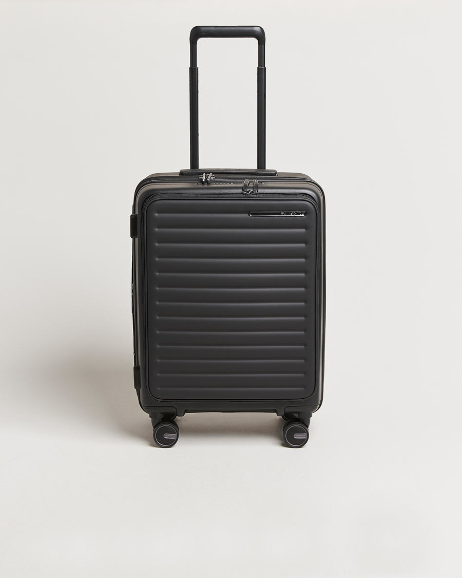 Heren | Tassen | Samsonite | Restackd Spinner Easy Access Carry-On Black