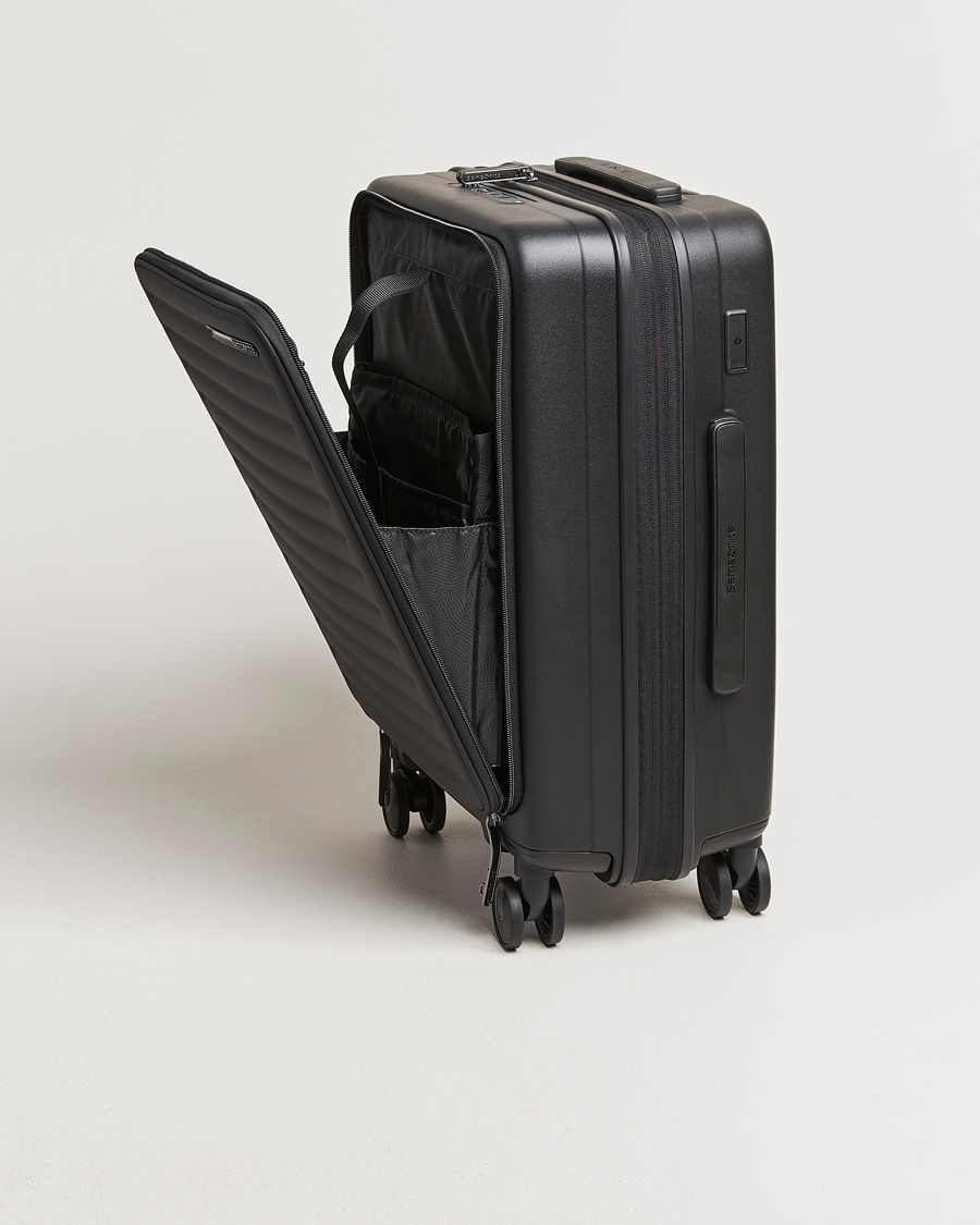 Heren | Tassen | Samsonite | Restackd Spinner Easy Access Carry-On Black