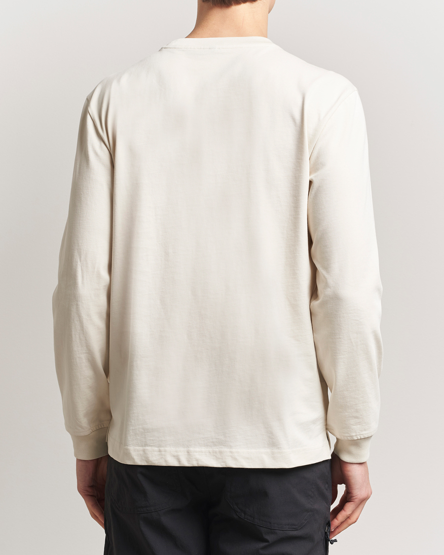 Heren | T-shirts | Sail Racing | Cyclone Heavy Cotton Long Sleeve T-Shirt Off White