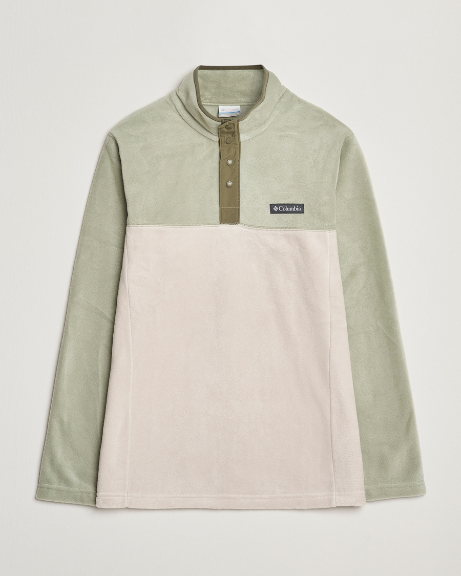 Heren | Truien | Columbia | Steens Mountain Half Zip 2.0 Fleece Dark Stone/Safari