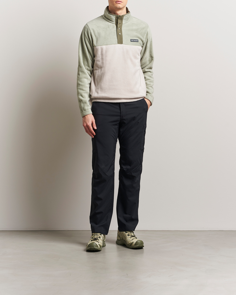 Heren | Truien | Columbia | Steens Mountain Half Zip 2.0 Fleece Dark Stone/Safari