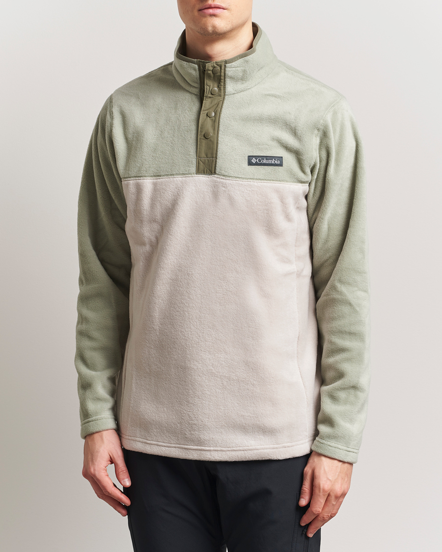 Heren | Truien | Columbia | Steens Mountain Half Zip 2.0 Fleece Dark Stone/Safari