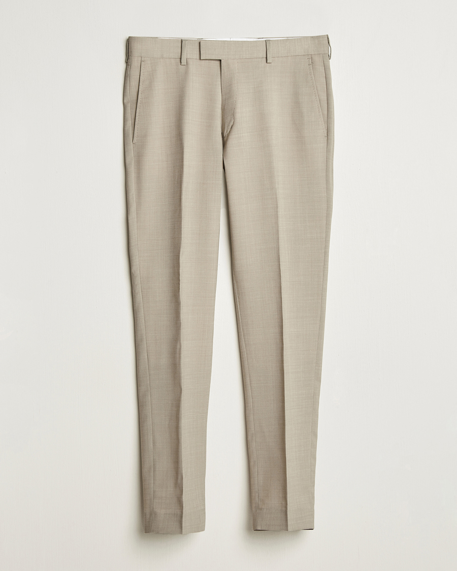 Heren | Broeken | Tiger of Sweden | Tenuta Wool Trousers Sand
