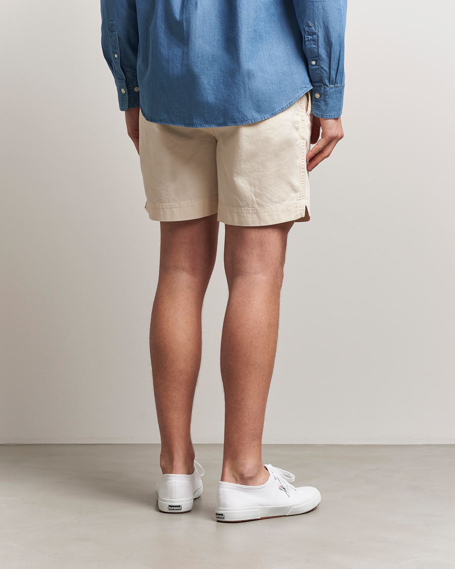 Heren | Korte broek | GANT | Regular Sunfaded Drawstring Shorts Cream
