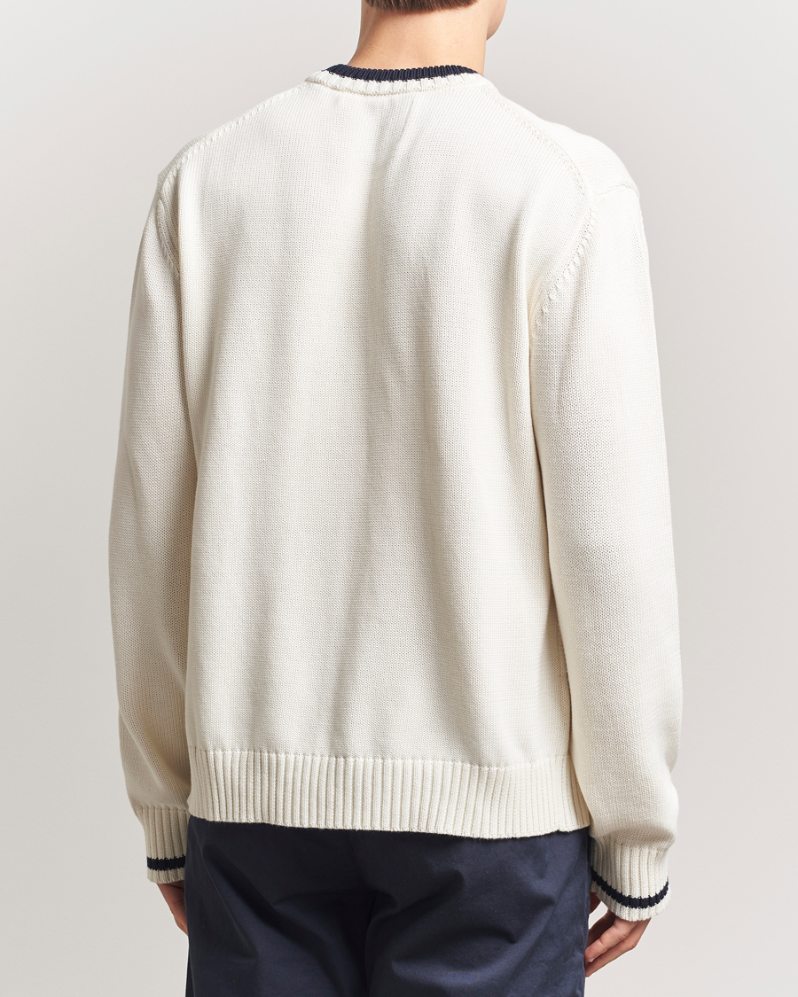 Heren | Truien | GANT | Flag Intarsia Knitted Sweater Eggshell