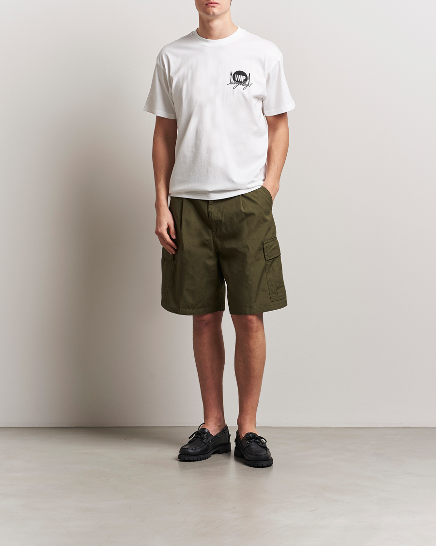 Heren | T-shirts | Carhartt WIP | Catalogue Back Print T-Shirt White