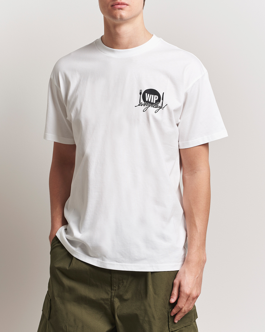 Heren | T-shirts | Carhartt WIP | Catalogue Back Print T-Shirt White