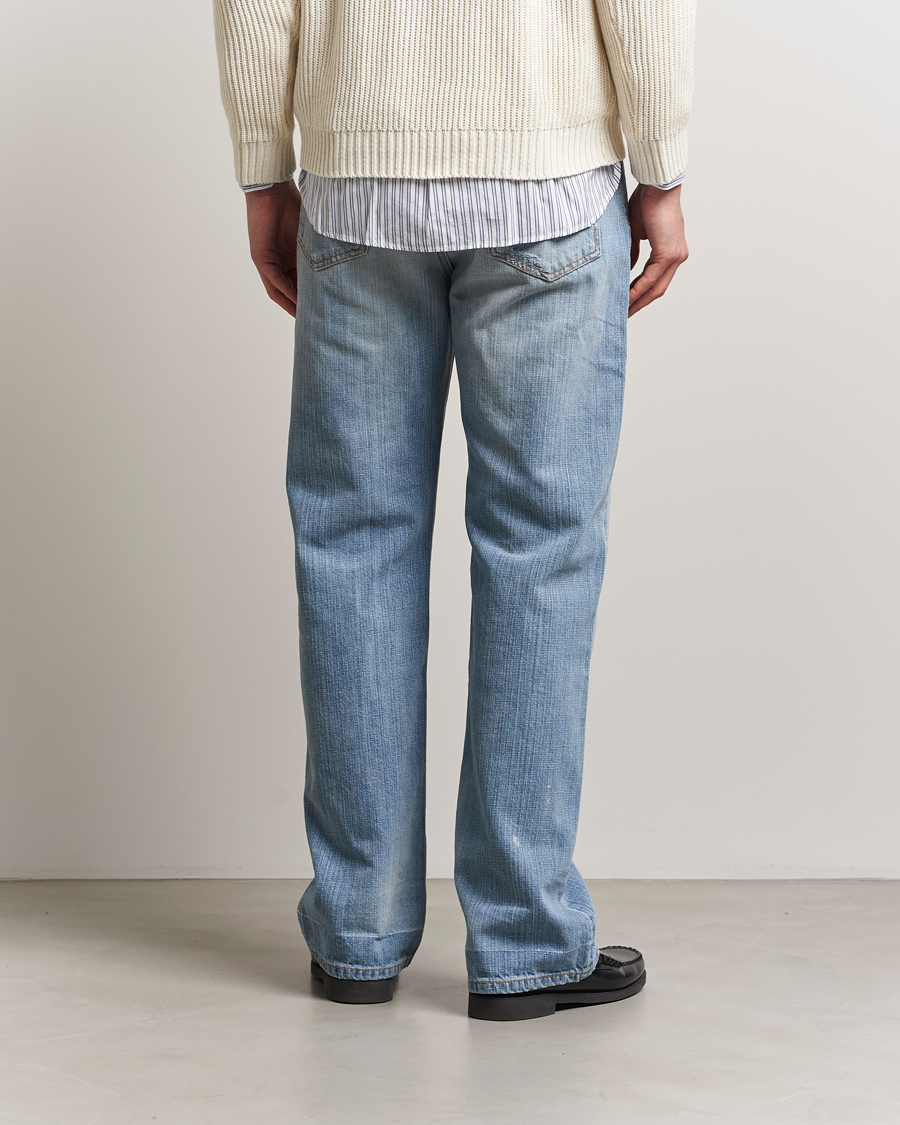 Heren | Jeans | Jeanerica | VM009 Vega Jeans Light Blue Righe
