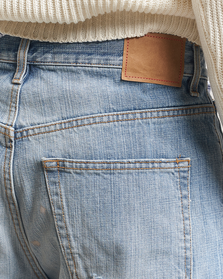 Heren | Jeans | Jeanerica | VM009 Vega Jeans Light Blue Righe