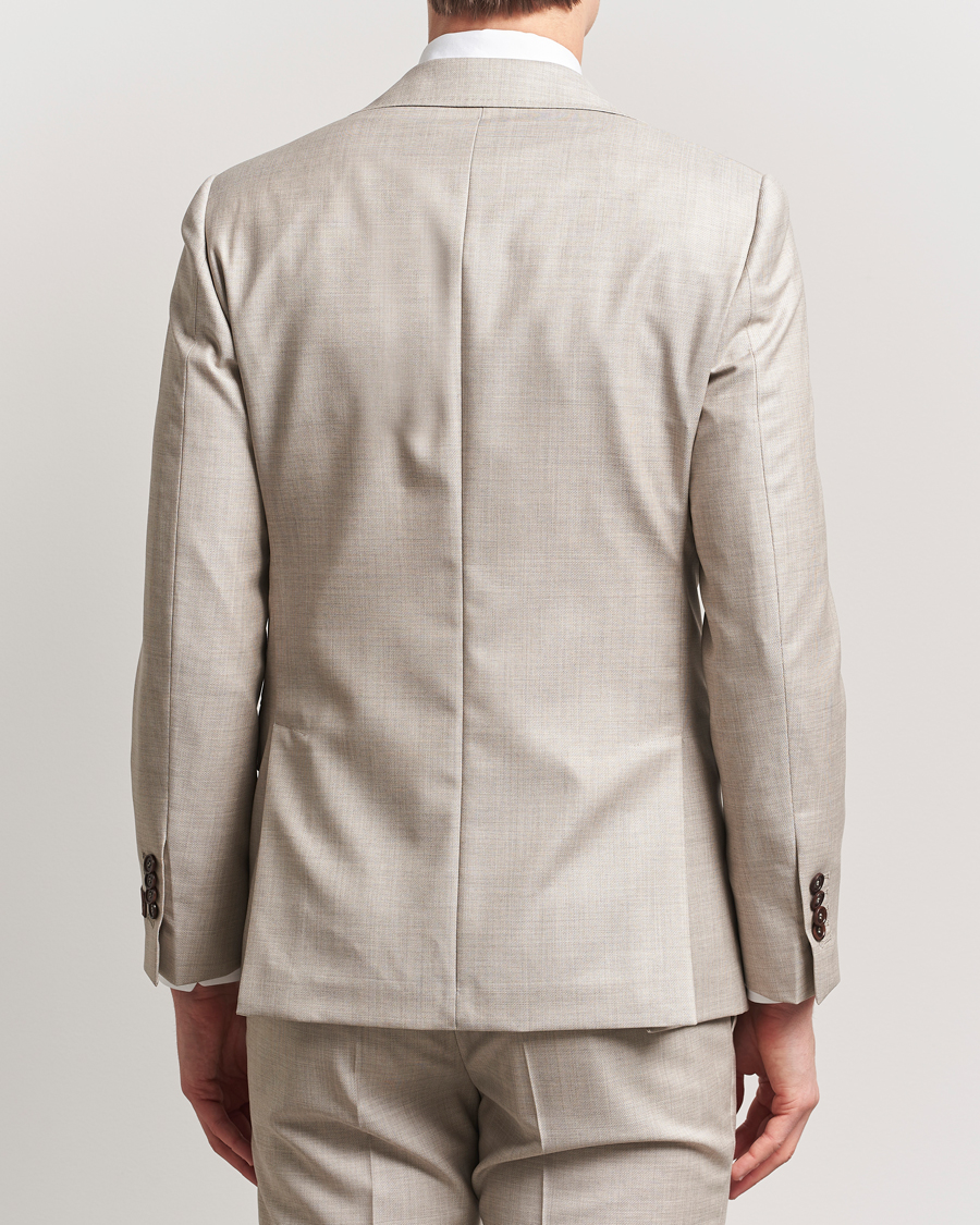 Heren | Blazers | Morris Heritage | Prestige Structured Suit Blazer Beige