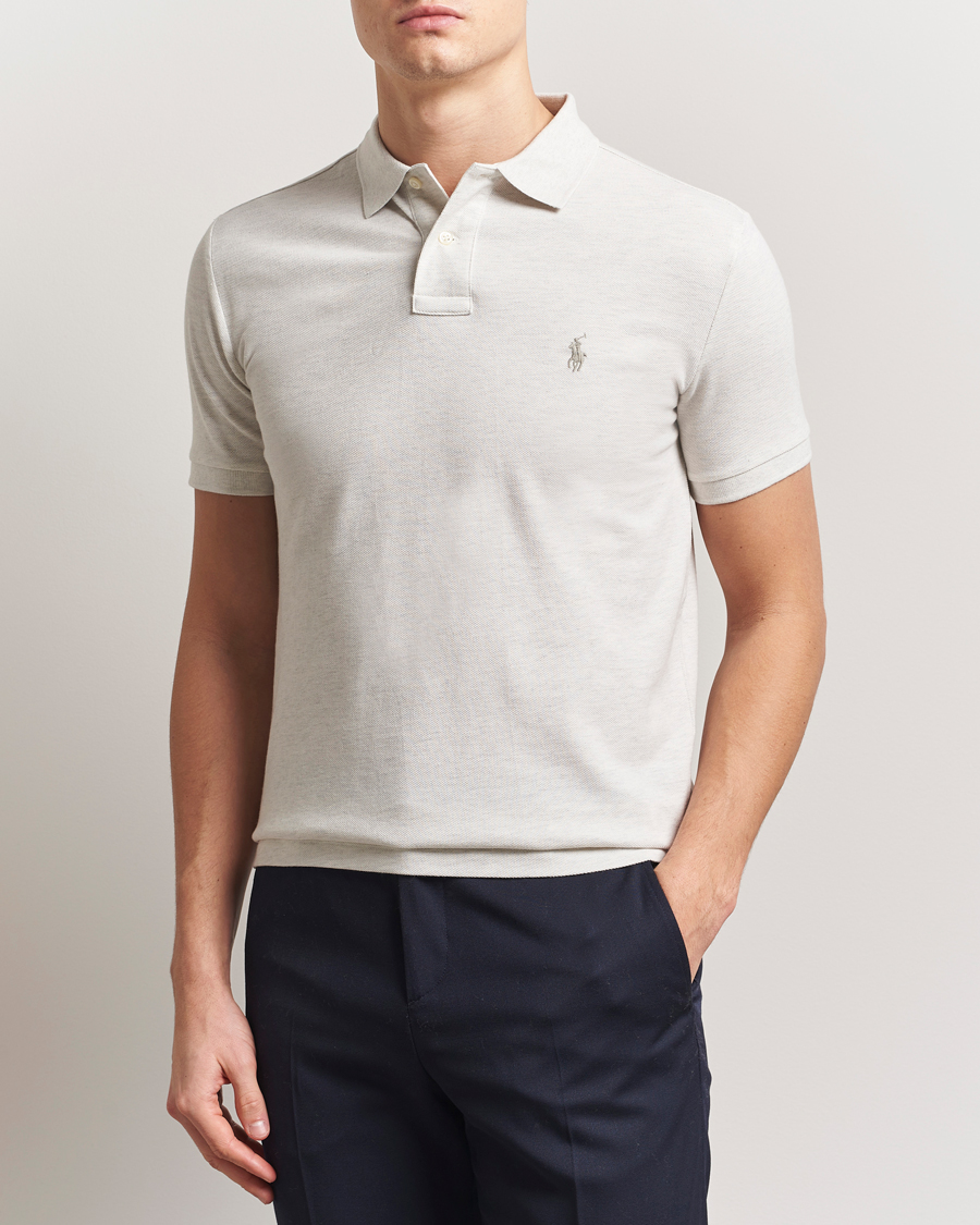 Heren | Polo's | Polo Ralph Lauren | Custom Slim Fit Polo Soho Heather