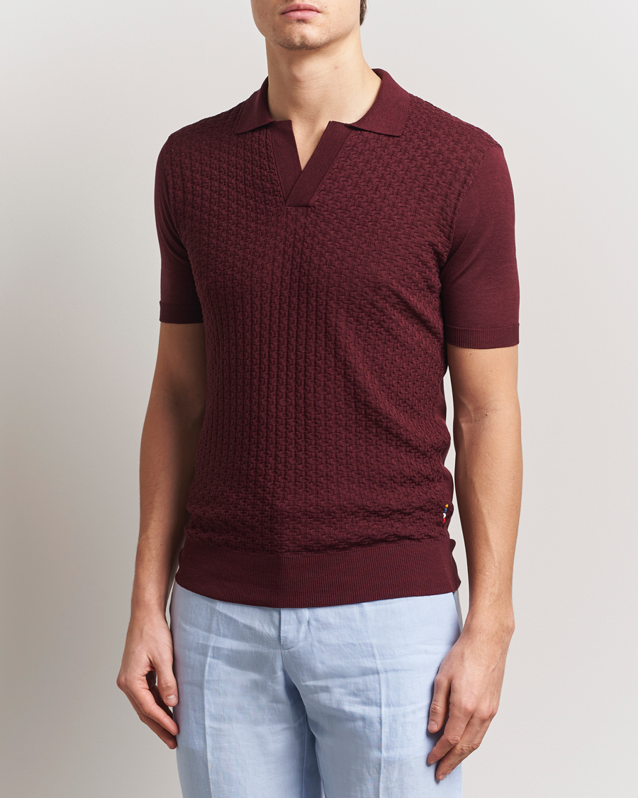 Heren | Polo's | Orlebar Brown | Horton Maybrook Cotton/Silk Polo Damson