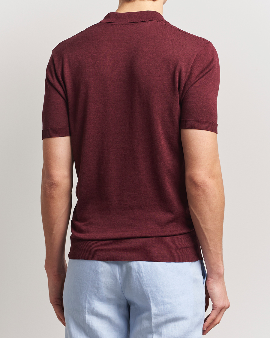 Heren | Polo's | Orlebar Brown | Horton Maybrook Cotton/Silk Polo Damson