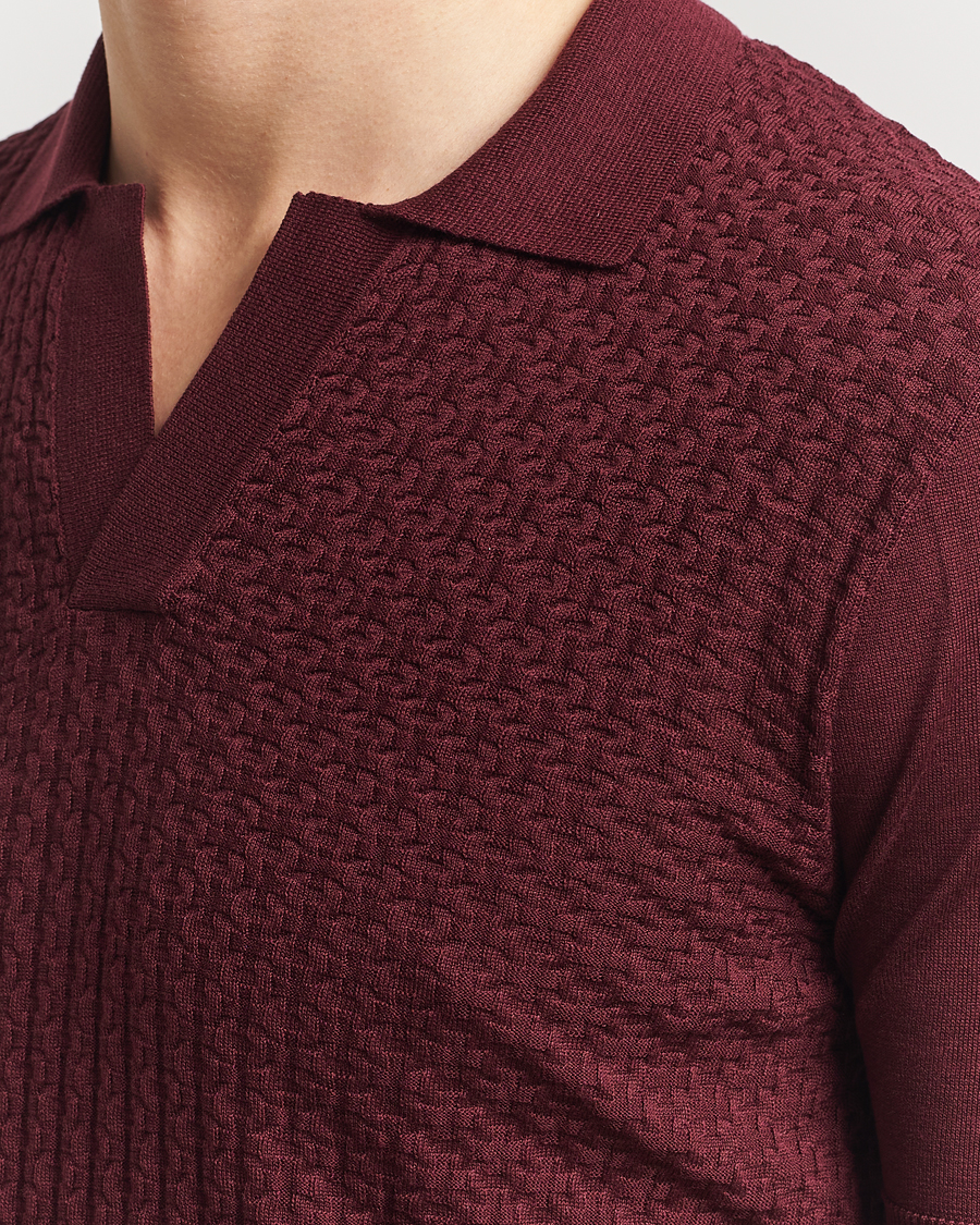 Heren | Polo's | Orlebar Brown | Horton Maybrook Cotton/Silk Polo Damson