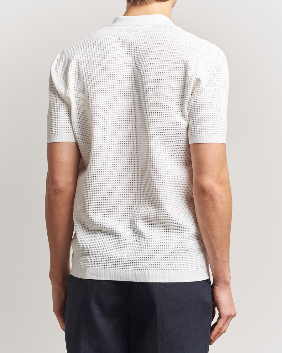 Heren | Polo's | Orlebar Brown | Roddy Mesh Polo White