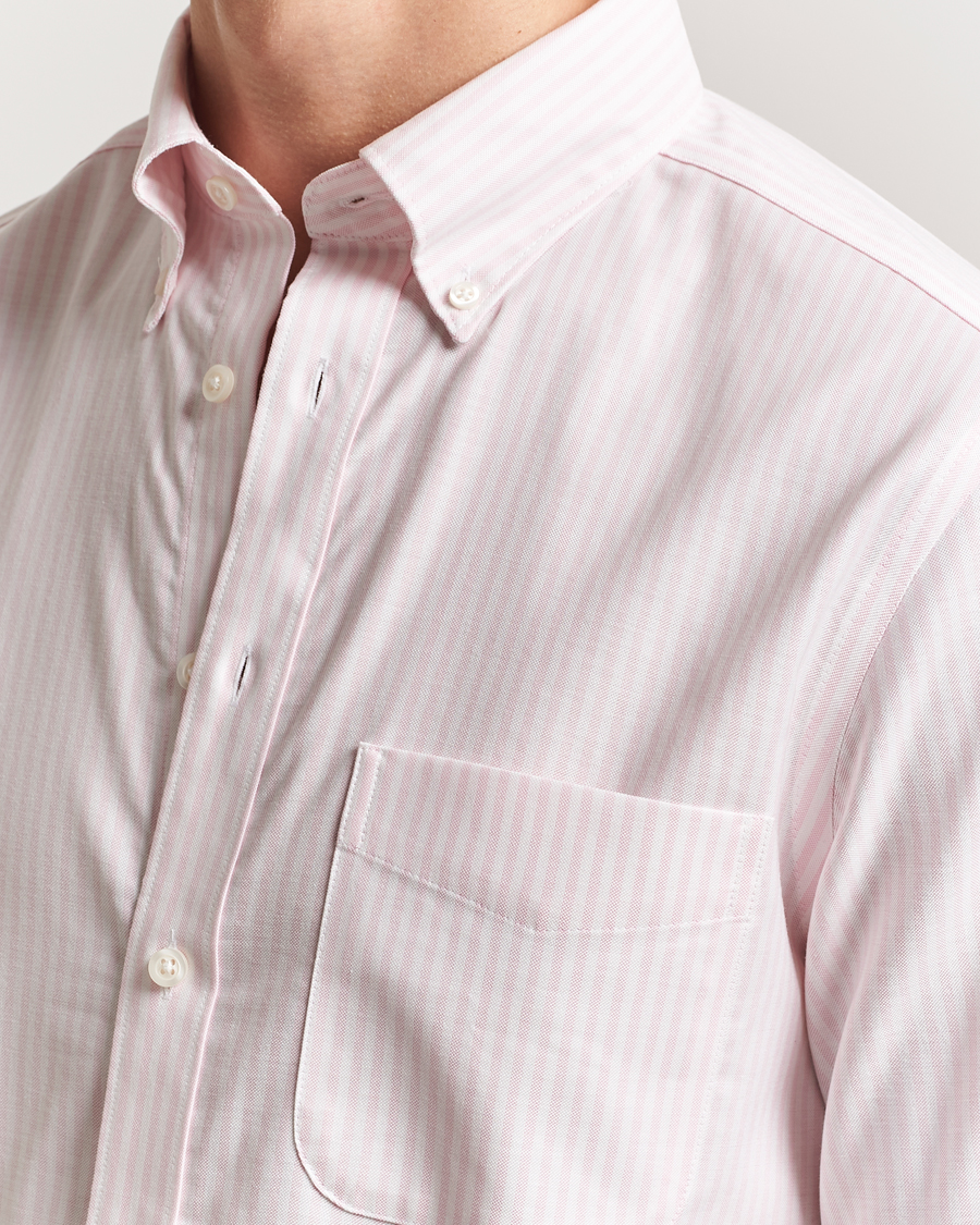 Heren | Overhemden | Charles Tyrwhitt | Non Iron Stretch Oxford Shirt Light Pink
