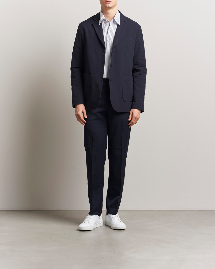 Heren | Blazers | J.Lindeberg | Barry Oxy Tech Blazer Navy