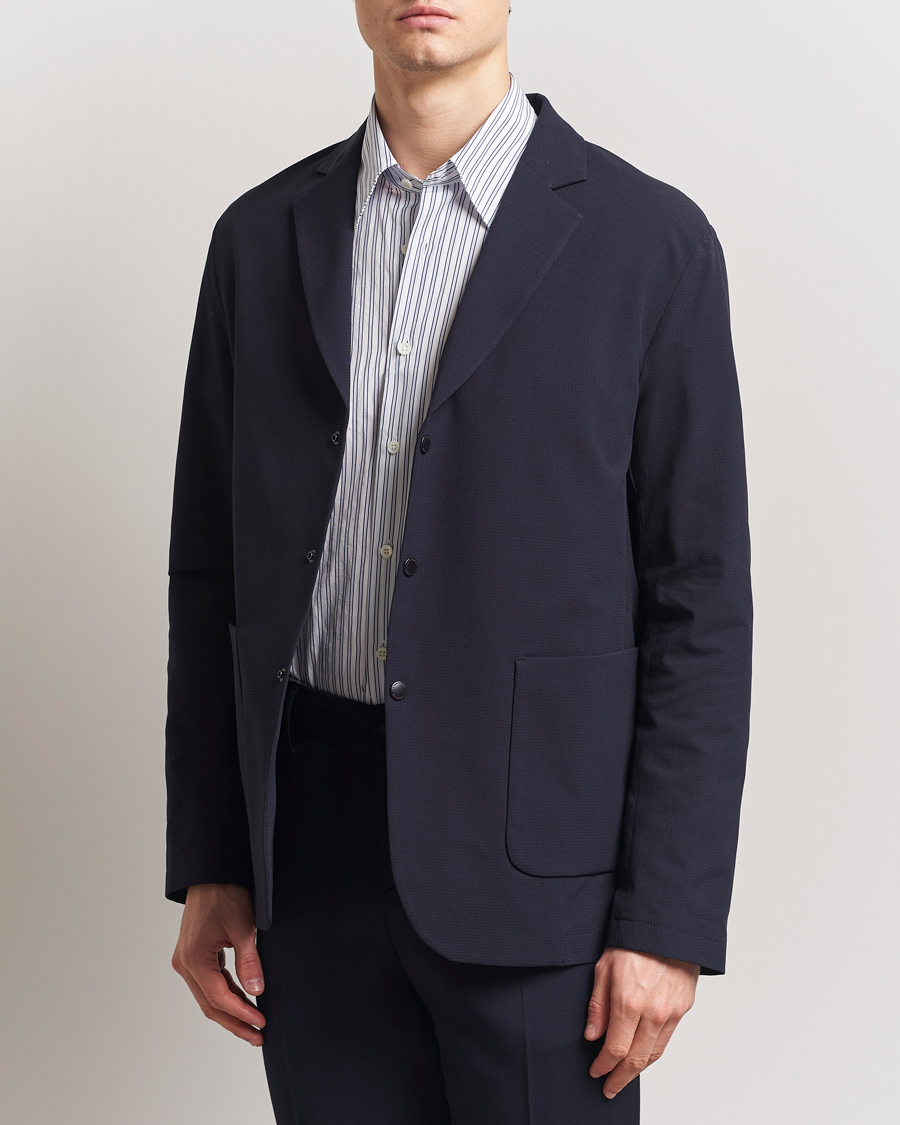 Heren | Blazers | J.Lindeberg | Barry Oxy Tech Blazer Navy