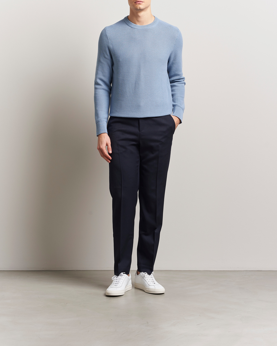 Heren | Truien | J.Lindeberg | Arthur Organic Cotton Knit Rain Washed