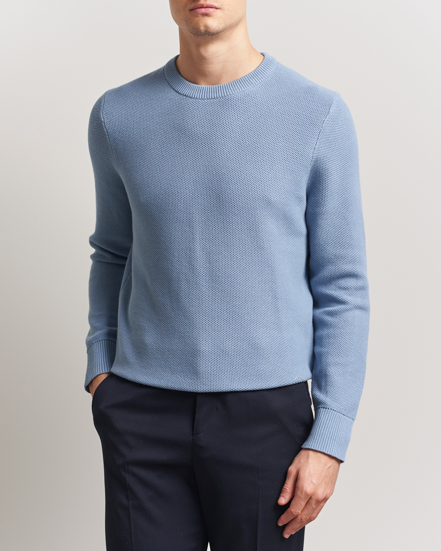 Heren | Truien | J.Lindeberg | Arthur Organic Cotton Knit Rain Washed