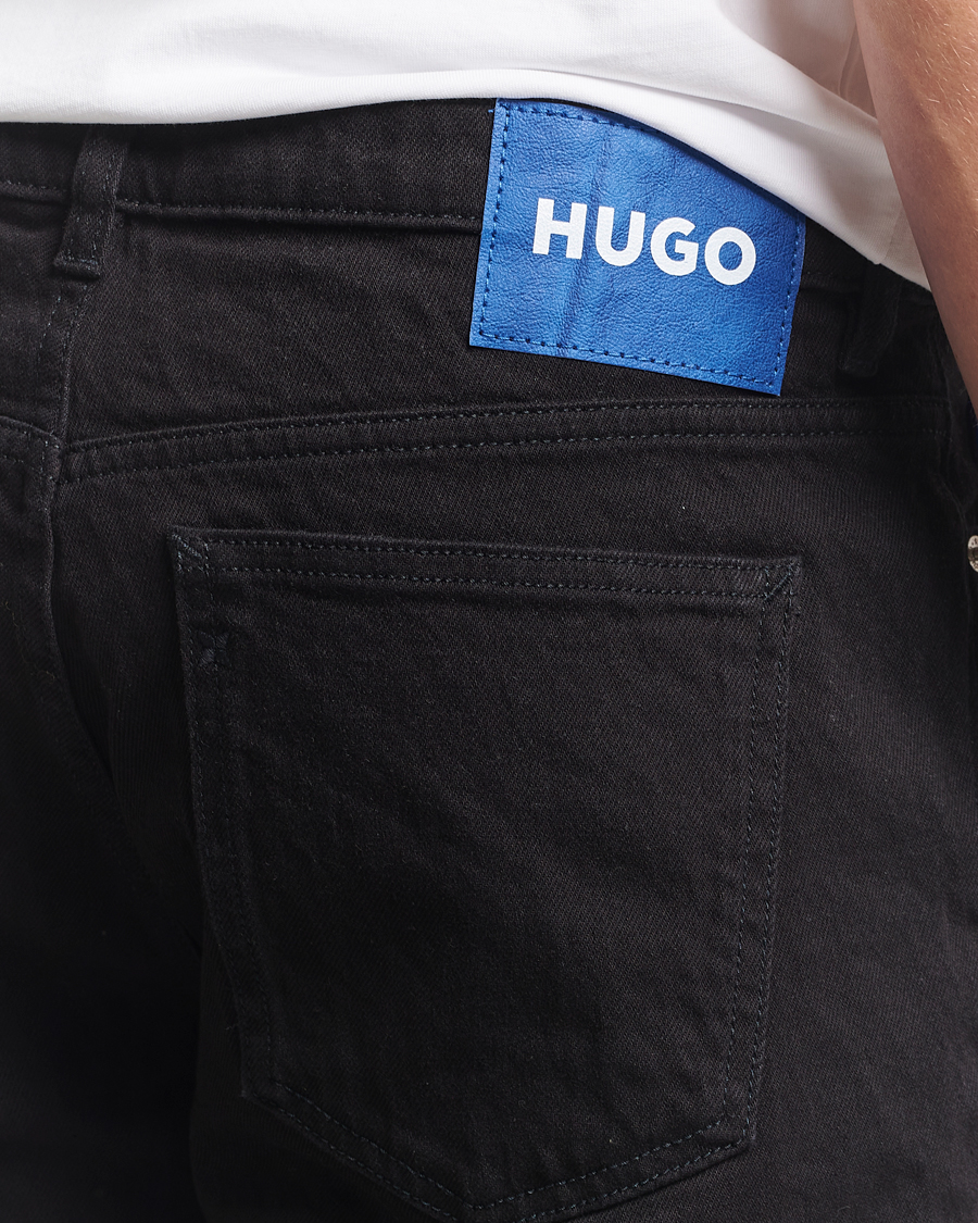 Heren | Jeans | HUGO | Brody Tapered Fit Jeans Black