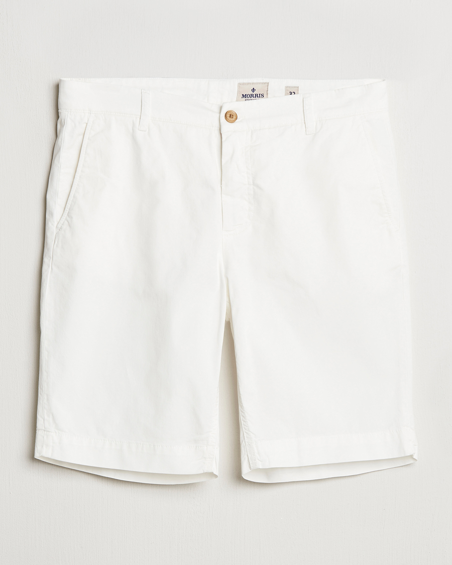 Heren | Korte broek | Morris | Jefferey Summer Chinos Shorts Off White